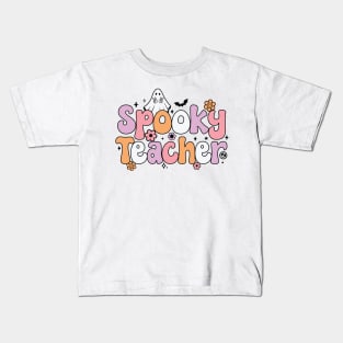 Spooky Teacher Kids T-Shirt